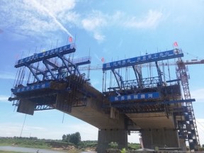 中建唐河特大桥项目